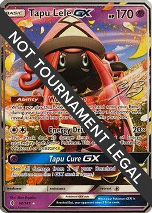 Tapu Lele GX - 2017 (Zachary Bokhari) 60 - World Championship Decks