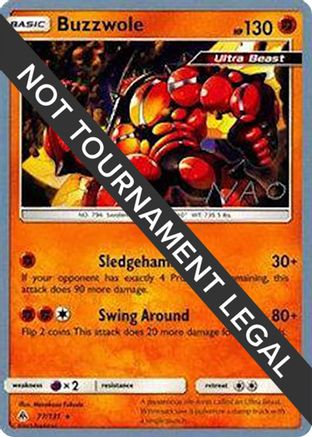 Buzzwole - 2018 (Naohito Inoue) 77 - World Championship Decks