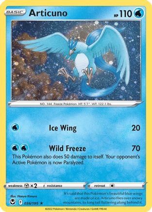 Articuno (Cosmos Holo) 36 - Miscellaneous Cards & Products Holofoil