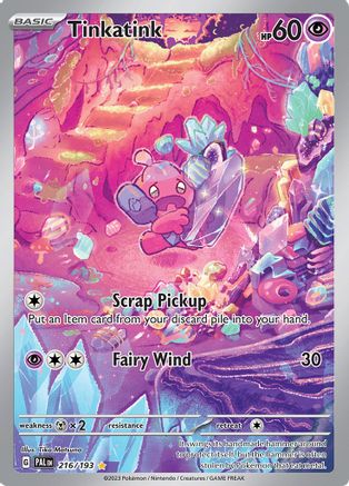 Tinkatink 216 - SV02 Paldea Evolved Holofoil