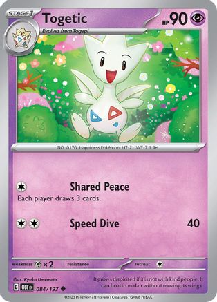 Togetic 44 - SV03 Obsidian Flames