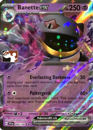 Banette ex 229 - Prize Pack Series Three Holofoil