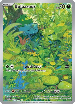 Bulbasaur - 166/165 166 - SV Scarlet and Violet 151 Holofoil