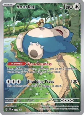 Snorlax 51 - SV Scarlet & Violet Promo Cards Holofoil