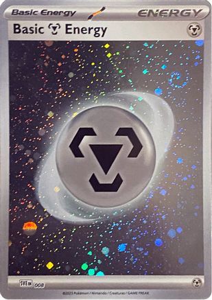 Basic Metal Energy (Cosmos Holo) 8 - SV01 Scarlet & Violet Base Set Holofoil