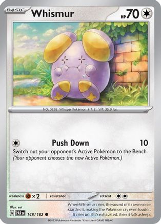 Whismur 148 - SV04 Paradox Rift