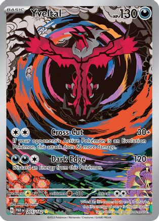 Yveltal - 205/182 205 - SV04 Paradox Rift Holofoil