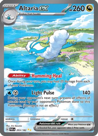 Altaria ex 253 - SV04 Paradox Rift Holofoil