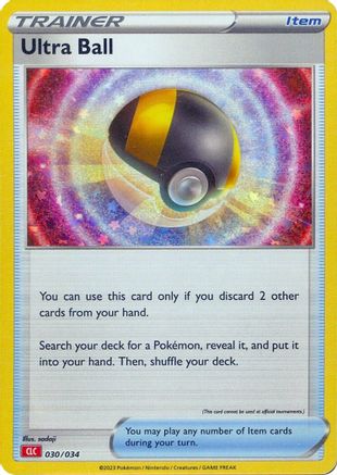 Ultra Ball (CLC) 30 - Trading Card Game Classic Holofoil