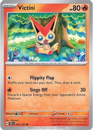 Victini 30 - SV05 Temporal Forces Reverse Holofoil