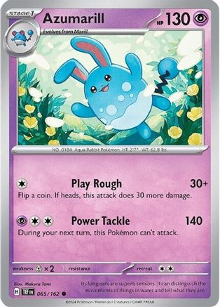 Azumarill 65 - SV05 Temporal Forces