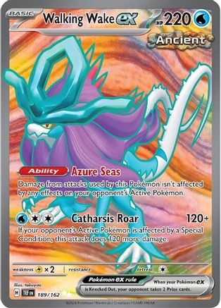 Walking Wake ex 189 - SV05 Temporal Forces Holofoil