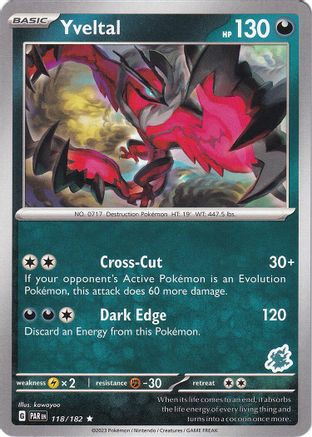 Yveltal - Darkrai Deck 118 - Battle Academy 2024