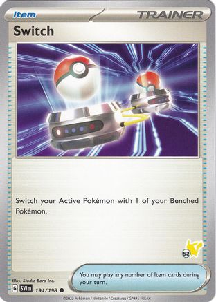 Switch - Pikachu 52 194 - Battle Academy 2024