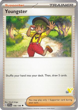 Youngster - Pikachu 50 198 - Battle Academy 2024