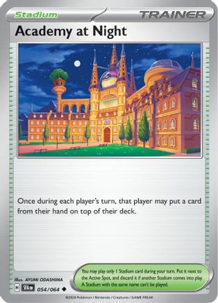 Academy at Night 54 - SV Shrouded Fable Reverse Holofoil