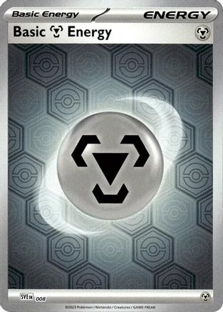 Basic Metal Energy (Reverse Holofil) 8 - SV Shrouded Fable Reverse Holofoil