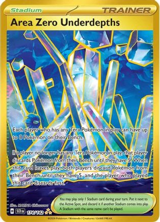 Area Zero Underdepths 174 - SV07 Stellar Crown Holofoil