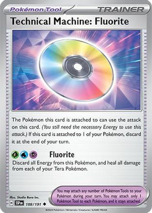 Technical Machine: Fluorite 188 - SV08 Surging Sparks Reverse Holofoil