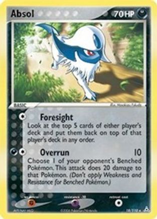 Absol 18/110 - Holon Phantoms Reverse Holofoil