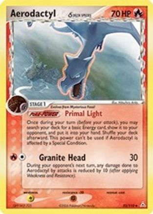 Aerodactyl δ 35/110 - Holon Phantoms Reverse Holofoil