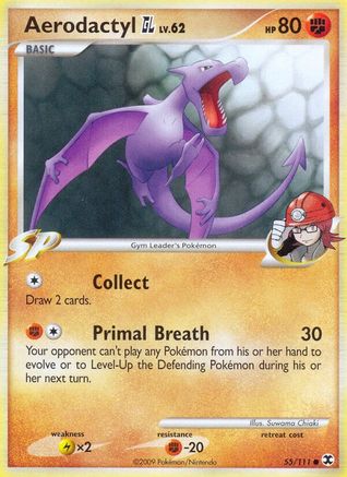 Aerodactyl GL 55/111 - Rising Rivals