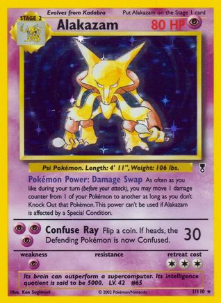 Alakazam 1/110 - Legendary Collection Reverse Holofoil