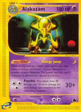 Alakazam 2/144 - Skyridge Reverse Holofoil