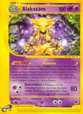 Alakazam 33/165 - Expedition Base Set Reverse Holofoil