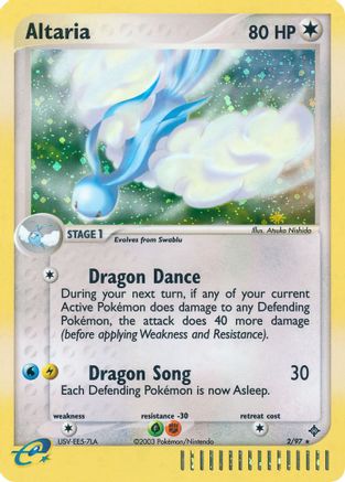 Altaria 2/97 - Dragon Reverse Holofoil