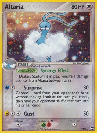 Altaria 2/108 - Power Keepers Holofoil