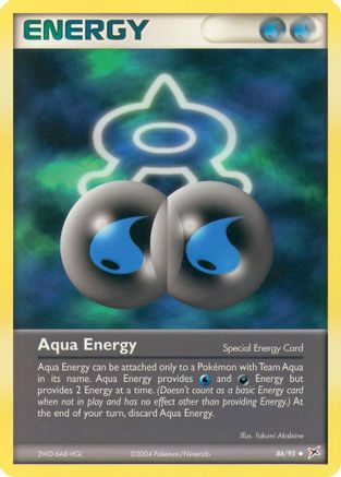 Aqua Energy 86/95 - Team Magma vs Team Aqua Reverse Holofoil