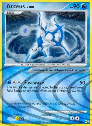 Arceus AR4/99 - Arceus Holofoil