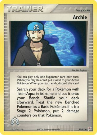 Archie 71/95 - Team Magma vs Team Aqua