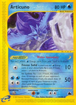 Articuno 4/144 - Skyridge Reverse Holofoil