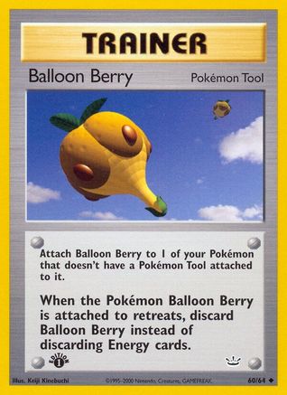 Balloon Berry 60/64 - Neo Revelation 1st Edition