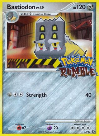 Bastiodon 14/16 - Pokmon Rumble