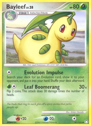 Bayleef 41/123 - Mysterious Treasures