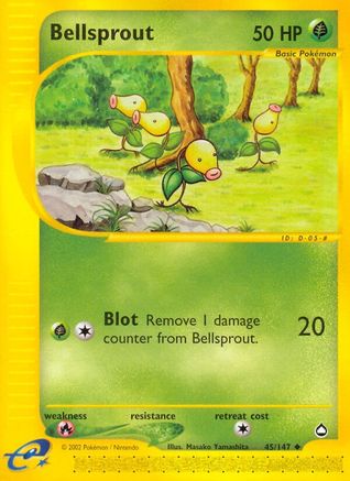 Bellsprout 45/147 - Aquapolis