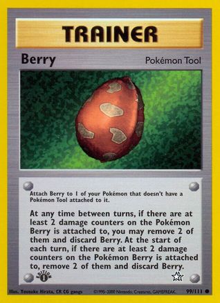 Berry 99/111 - Neo Genesis 1st Edition