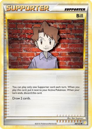 Bill 89/123 - HeartGold & SoulSilver Reverse Holofoil