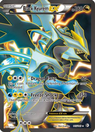 Black Kyurem-EX 145/149 - Boundaries Crossed Holofoil