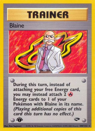 Blaine 100/132 - Gym Challenge 1st Edition