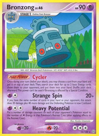 Bronzong 13/100 - Stormfront