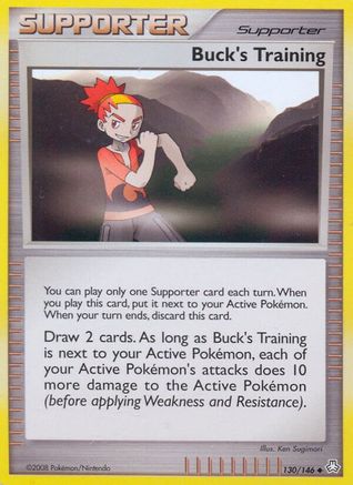 Buck's Training 130/146 - Legends Awakened Reverse Holofoil