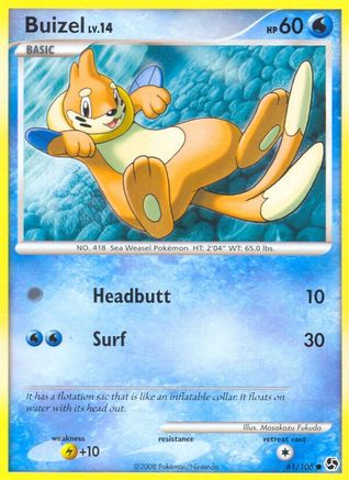 Buizel 61/106 - Great Encounters