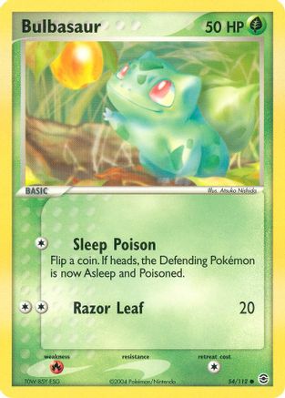 Bulbasaur 54/112 - FireRed & LeafGreen