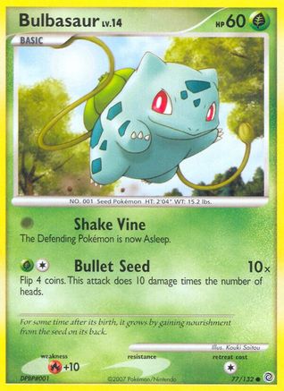 Bulbasaur 77/132 - Secret Wonders Reverse Holofoil