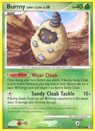 Burmy Sandy Cloak 79/132 - Secret Wonders Reverse Holofoil