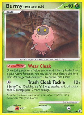 Burmy Trash Cloak 80/132 - Secret Wonders